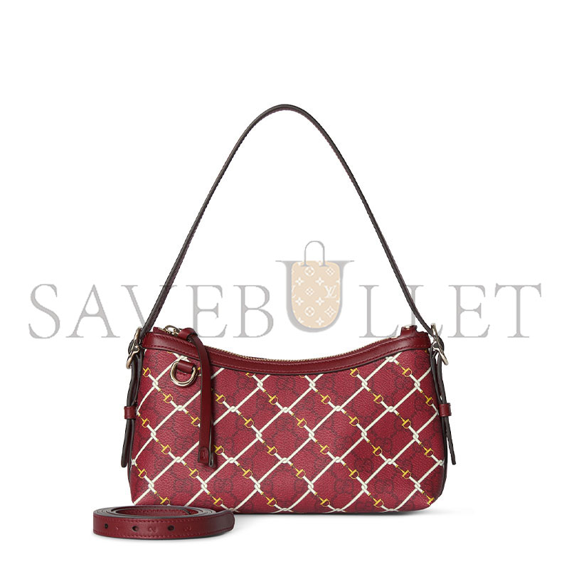 GUCCI GG EMBLEM SMALL SHOULDER BAG 847450 (22*14*8cm) 